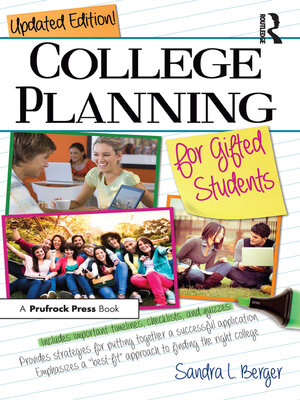 cover image of College Planning for Gifted Students